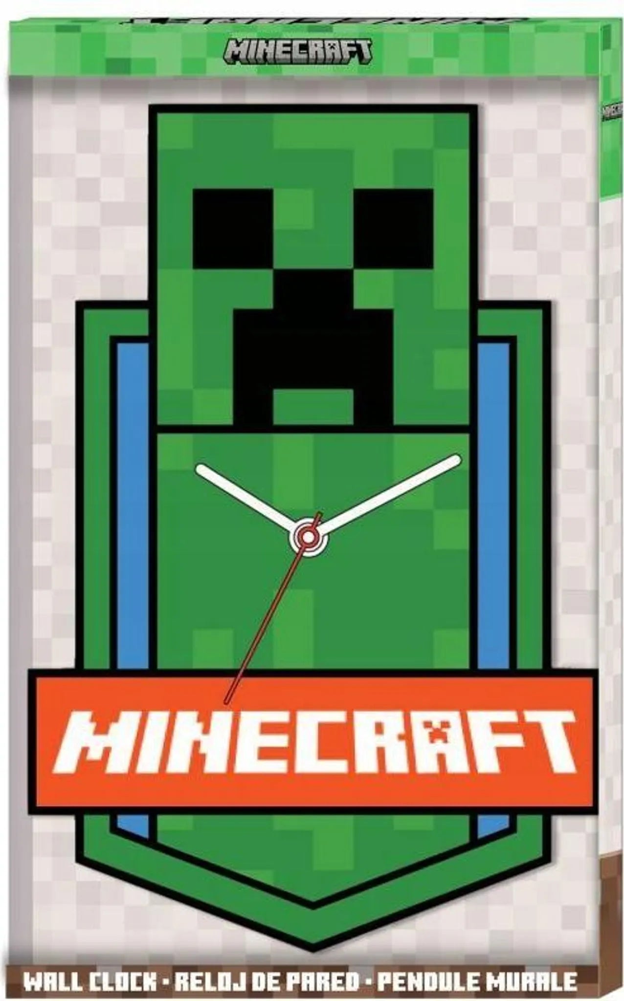 Horloge Murale Minecraft