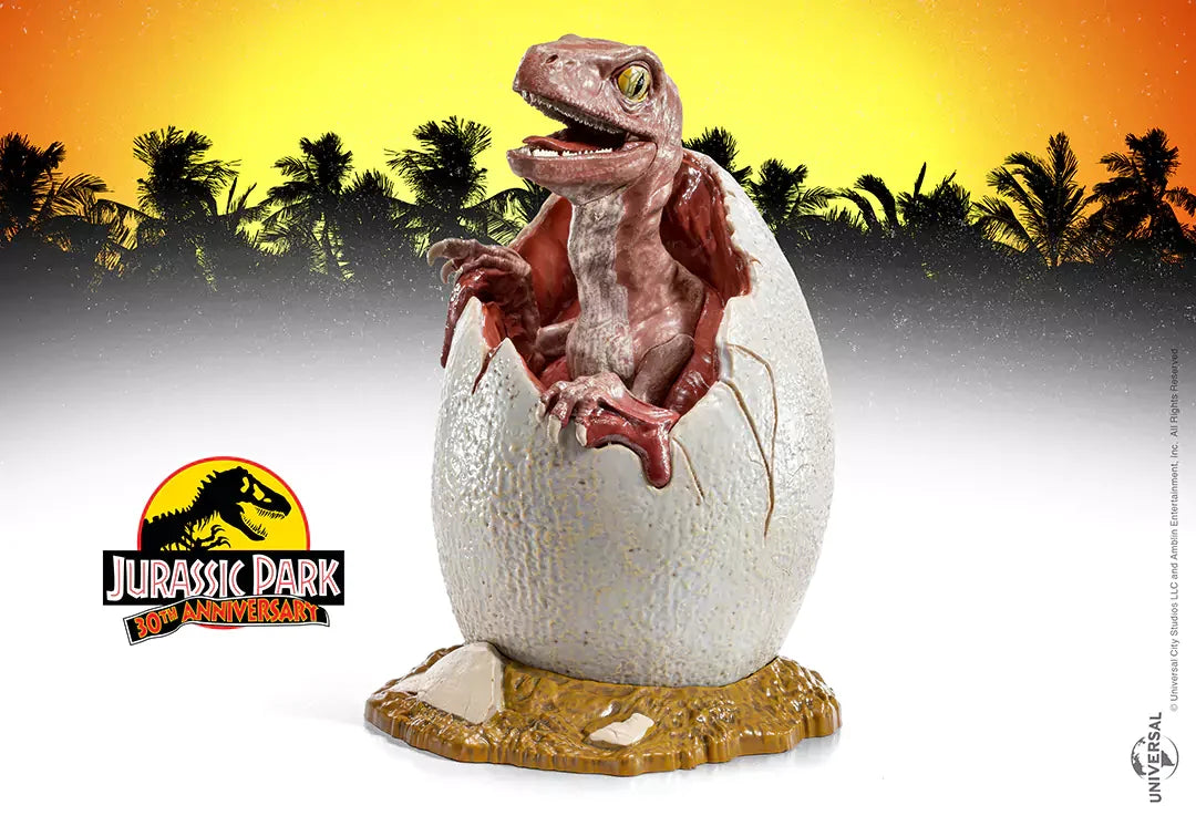 Figurine Jurassic Park – Œuf de Vélociraptor