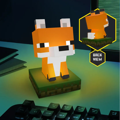 Lampe Minecraft Renard – Icon Light 11 cm