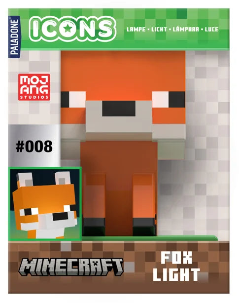 Lampe Minecraft Renard – Icon Light 11 cm