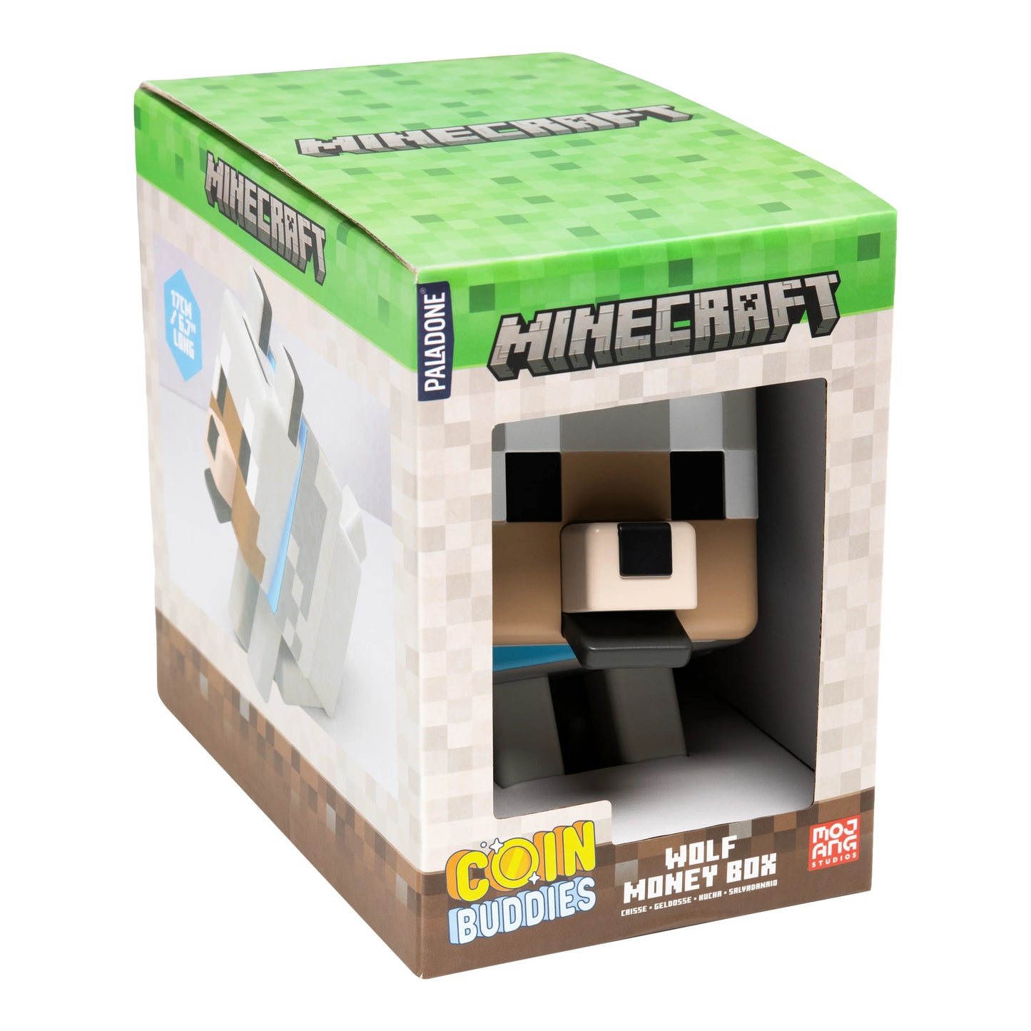Tirelire Minecraft Loup