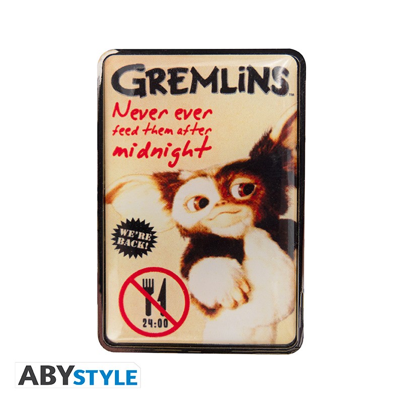 GREMLINS – Aimant Premium Ne pas nourrir après minuit