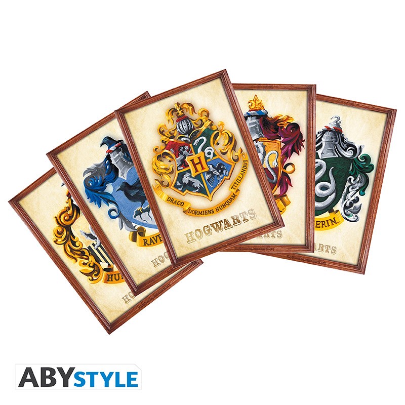 Harry Potter – Pack Mug 320 ml + Acryl® + Cartes postales Poudlard