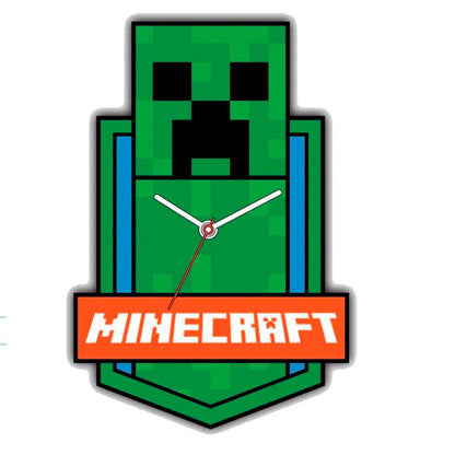 Horloge Murale Minecraft