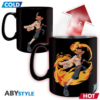 ONE PIECE – Mug Thermo Réactif Luffy & Ace