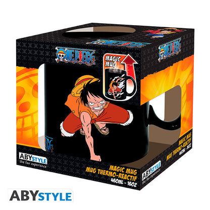 ONE PIECE – Mug Thermo Réactif Luffy & Ace