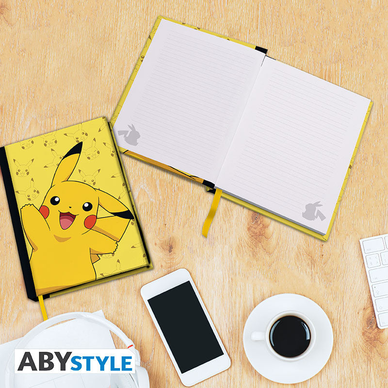 POKEMON – Pack Cahier A5 + Mug + Cartes Pikachu