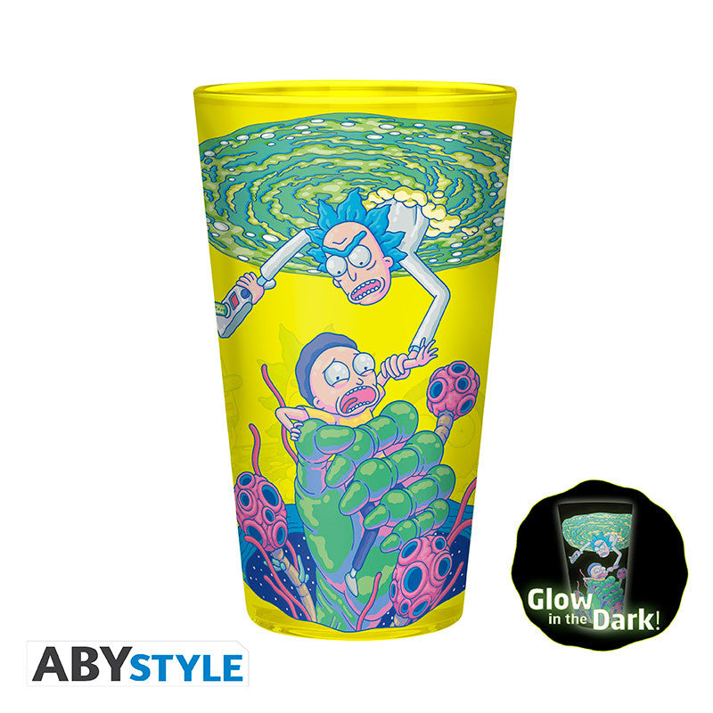Pack Rick and Morty – Verre XXL + Mug + 2 Sous-verres