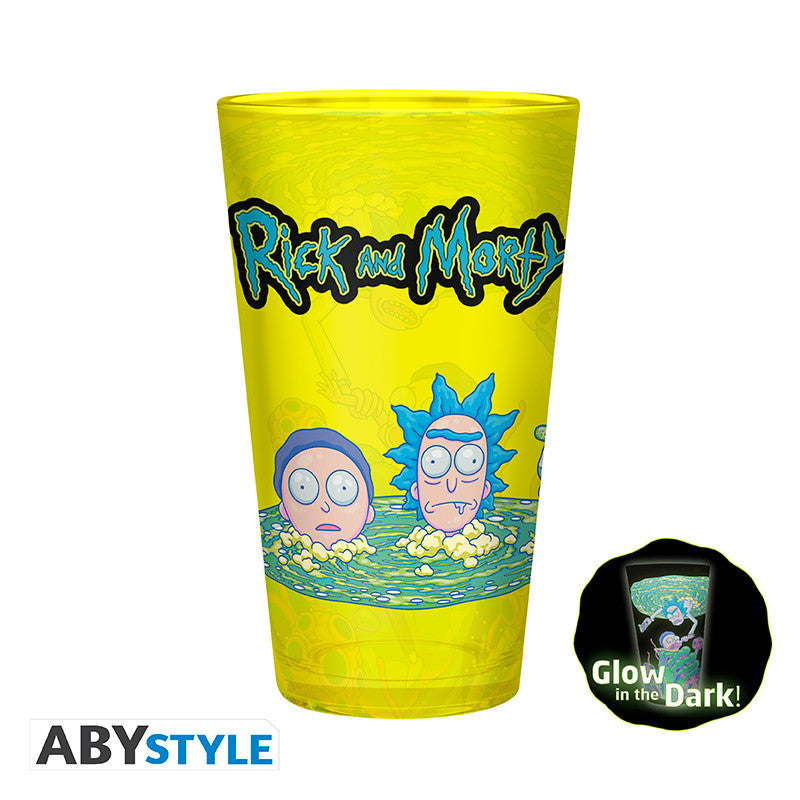 Pack Rick and Morty – Verre XXL + Mug + 2 Sous-verres